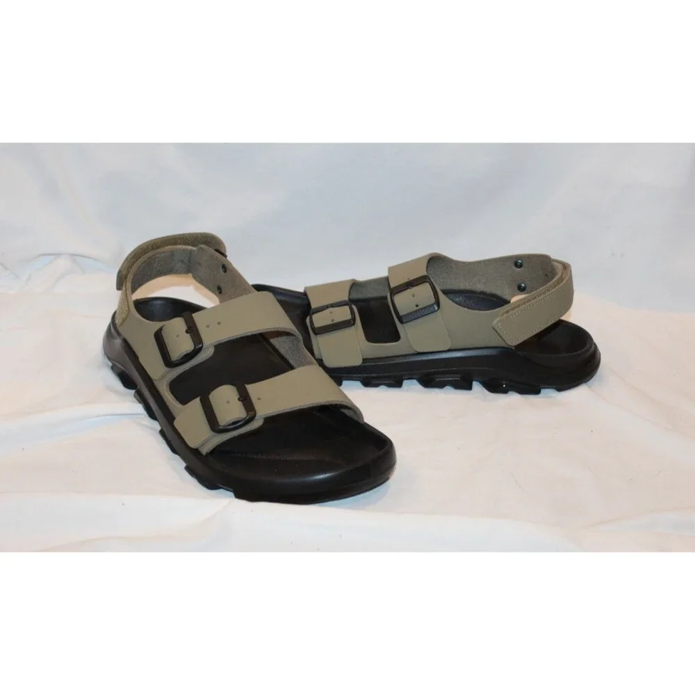 BIRKENSTOCK MEN'S MOGAMI TERRA Sandals KHAKI EU 44 US 11-11.5 REG NIB